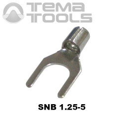 Наконечник вилочный неизолированный SNB 1.25-5