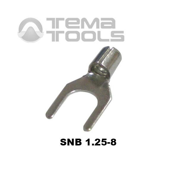 Наконечник вилочный неизолированный SNB 1.25-8