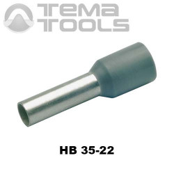 Наконечник втулочный изолированный HB 35-22