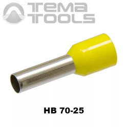 Наконечник втулочный изолированный HB 70-25