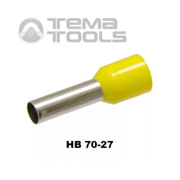 Наконечник втулочный изолированный HB 70-27