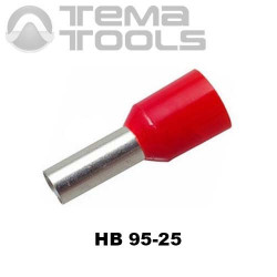 Наконечник втулочный изолированный HB 95-25