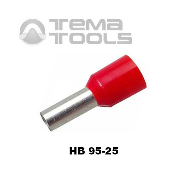 Наконечник втулочный изолированный HB 95-25