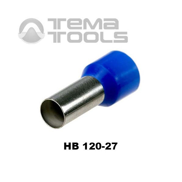 Наконечник втулочный изолированный HB 120-27