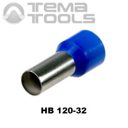 Наконечник втулочный изолированный HB 120-32