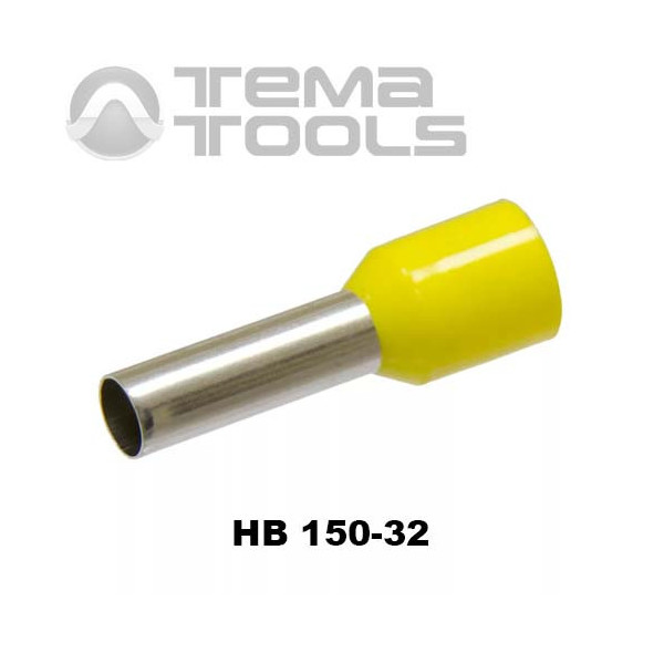 Наконечник втулочный изолированный HB 150-32
