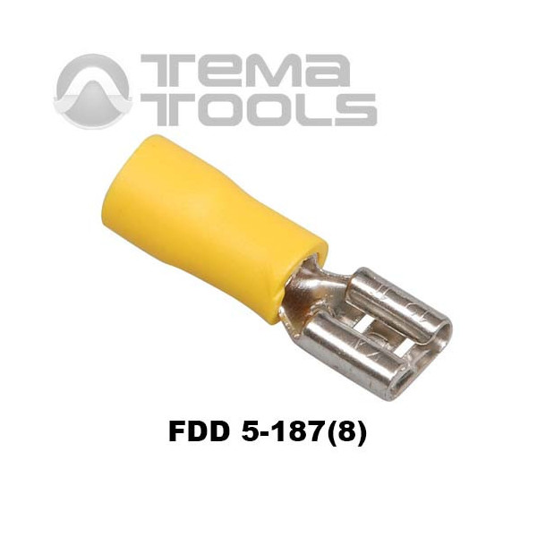 Плоский коннектор FDD 5.5-187 (8) мама