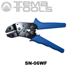 Инструмент опрессовочный SN-06WF (0.5-6 мм²) ручной для втулочных (трубчатых) наконечников