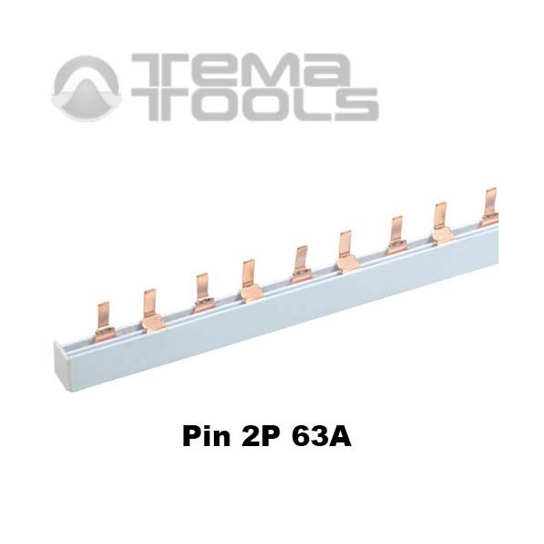 Шина соединительная Pin 2P 63А 1м