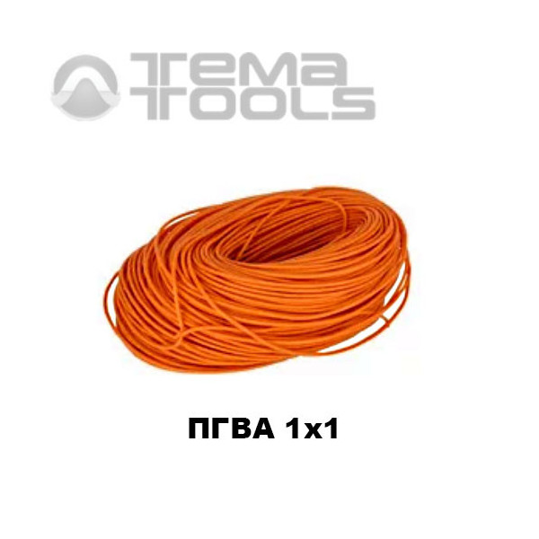 Провод ПГВА автомобильный 1x1 оранжевый