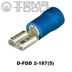 Купити роз'єм плоский вібростійкий D-FDD 2-187(5) "мама"