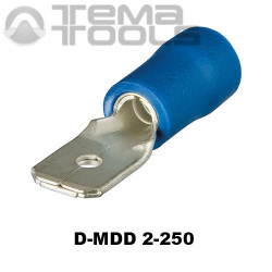 Купити роз'єм плоский вібростійкий D-MDD 2-250 "тато"