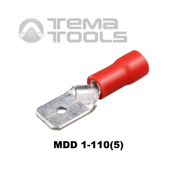 Плоский коннектор MDD 1.25-110 (5) папа