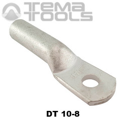 Наконечник медный силовой удлиненный луженый DT 10-8
