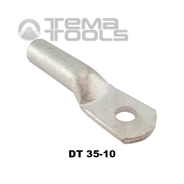 Наконечник медный силовой удлиненный луженый DT 35-10