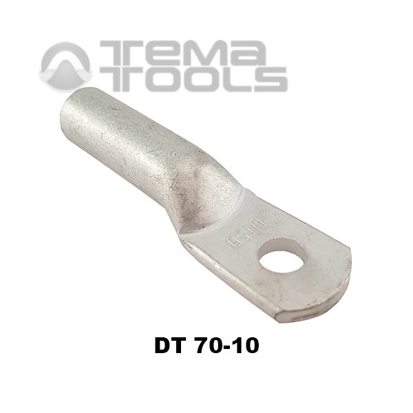 Наконечник медный силовой удлиненный луженый DT 70-10