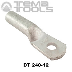Наконечник медный силовой удлиненный луженый DT 240-12