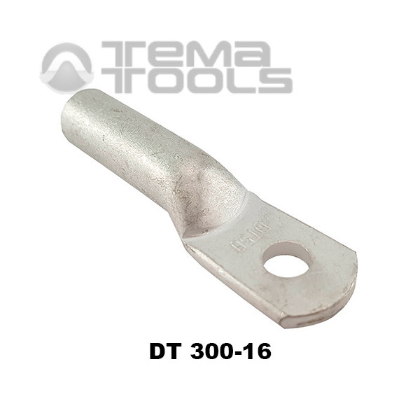 Наконечник медный силовой удлиненный луженый DT 300-16