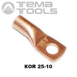 Наконечник кабельный медный KOR 25-10